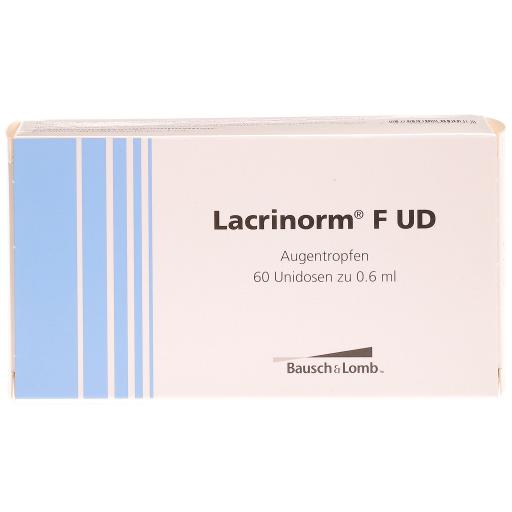 LACRINORM F UD gtt opht 60 unidos 0.6 ml