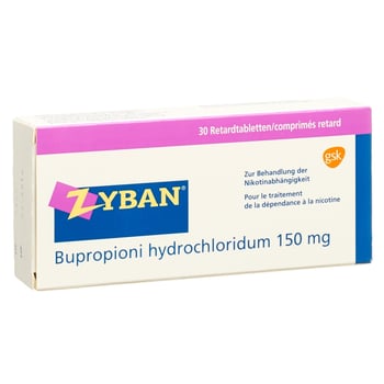 ZYBAN cpr ret 150 mg 30 pce