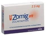 ZOMIG oro cpr 2.5 mg 12 pce