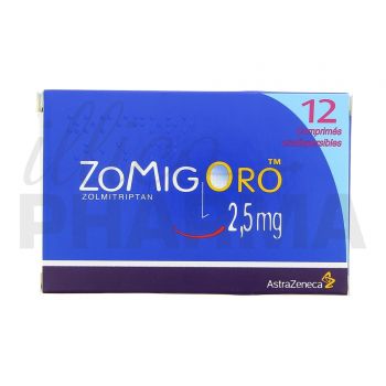 ZOMIG oro cpr 2.5 mg 12 pce