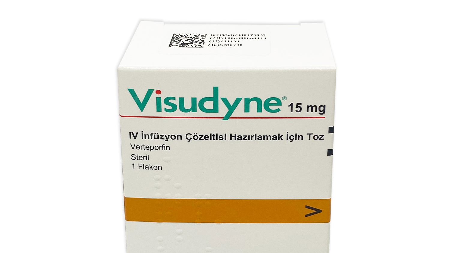 VISUDYNE subst sèche 15 mg flac