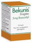 BEKUNIS dragées 5 mg bisacodyl bte 30 pce