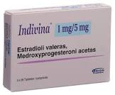 INDIVINA cpr 1mg/5mg 3 x 28 pce