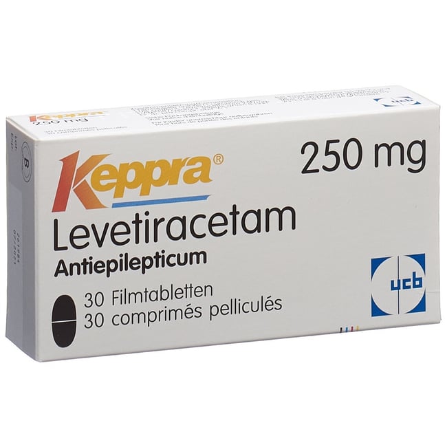 KEPPRA cpr pell 250 mg 30 pce