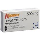 KEPPRA cpr pell 500 mg 20 pce