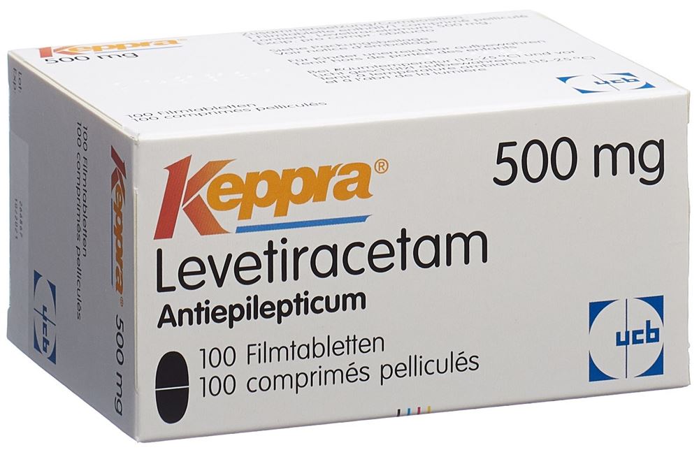 Keppra 500 mg, comprimés pelliculés