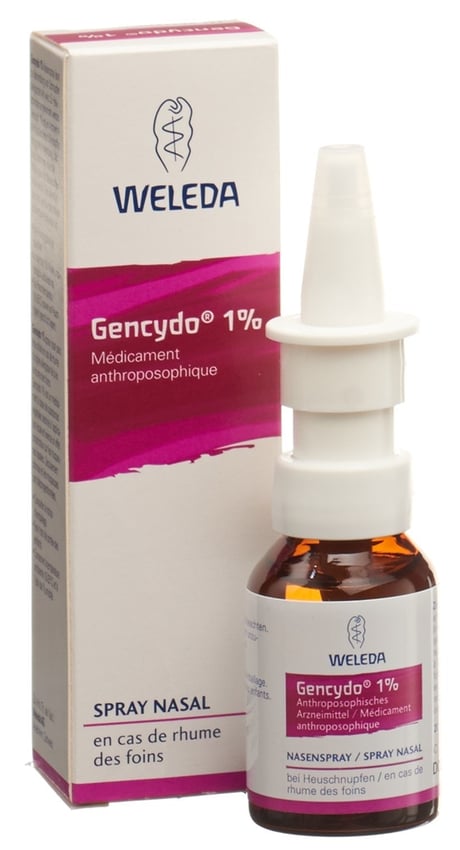 GENCYDO spray nasal 1 % 20 ml