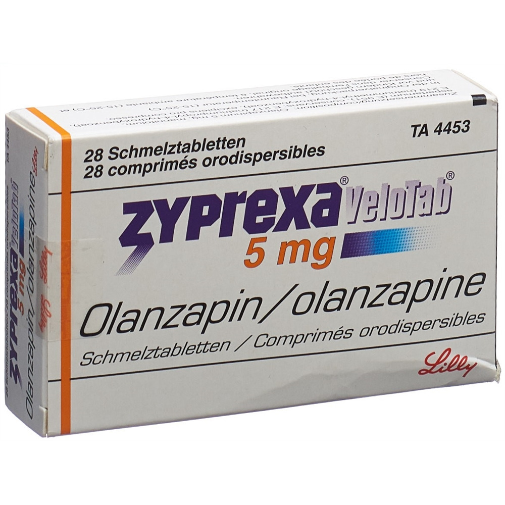 ZYPREXA Velotab cpr orodisp 5 mg 28 pce