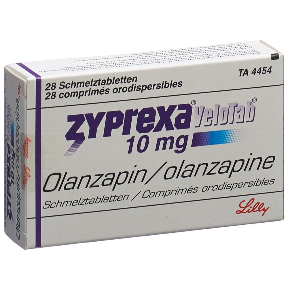 ZYPREXA Velotab cpr orodisp 10 mg 28 pce