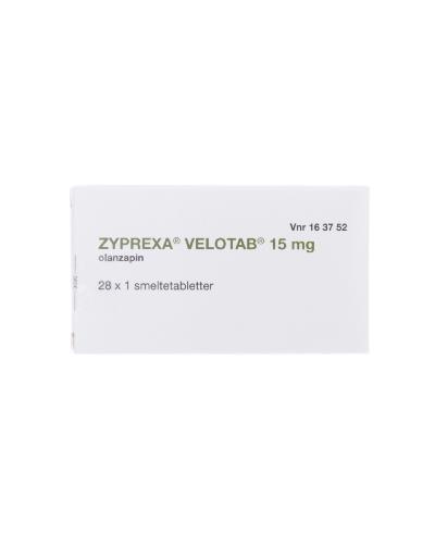 ZYPREXA Velotab cpr orodisp 15 mg 28 pce
