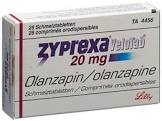 ZYPREXA Velotab cpr orodisp 20 mg 28 pce