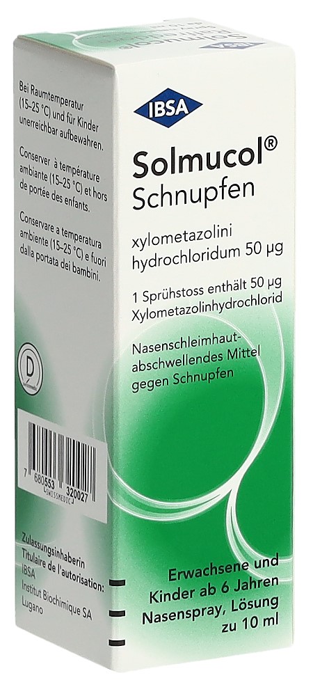 SOLMUCOL Rhume spray nasal fl 10 ml