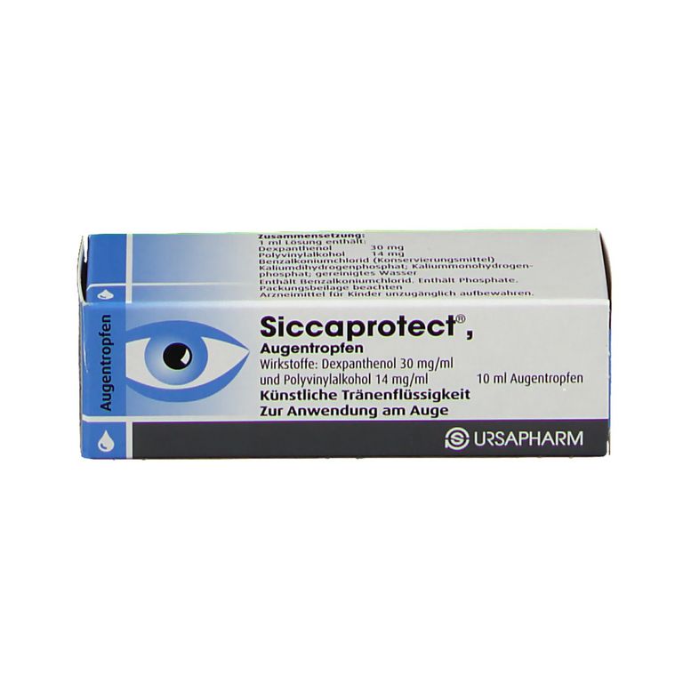 SICCAPROTECT gtt opht fl 10 ml