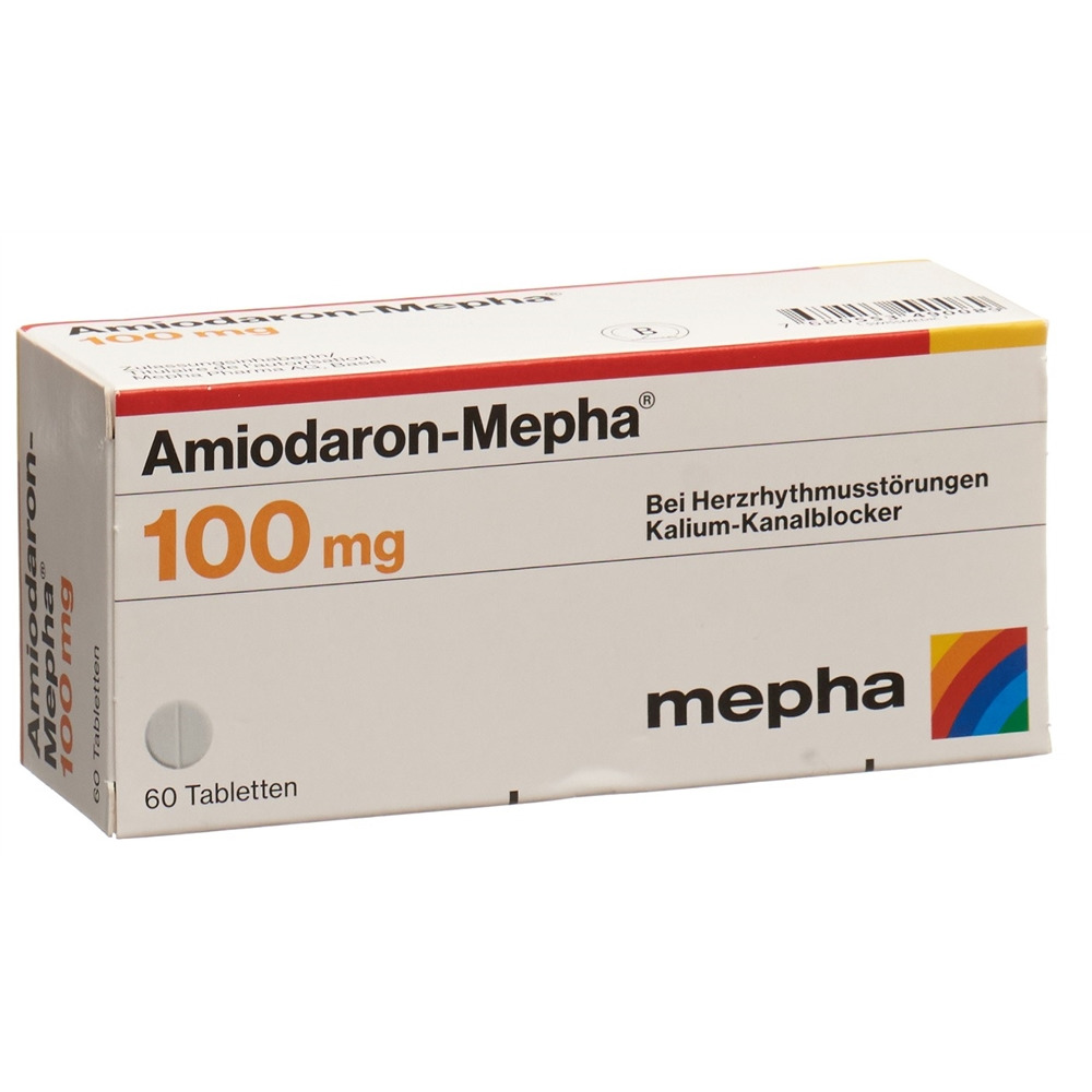 AMIODARON Mepha cpr 100 mg 60 pce