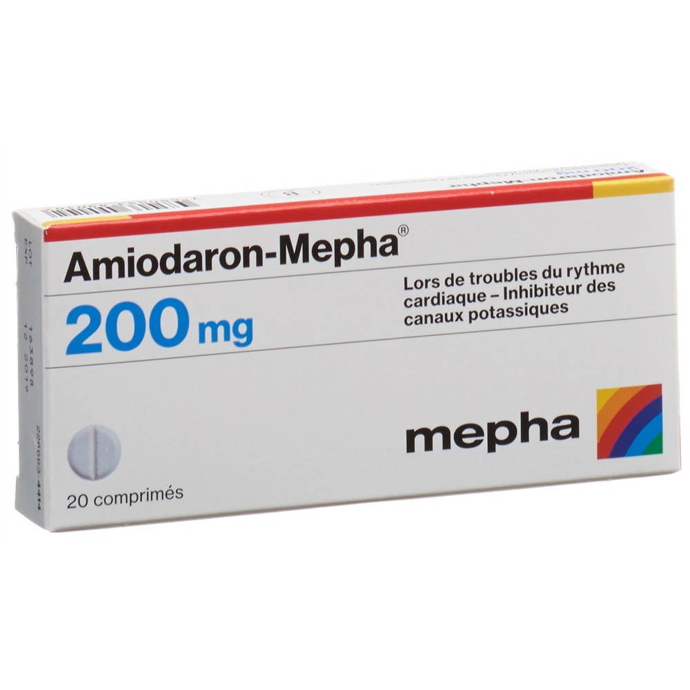 Amiodaron-Mepha 200 mg, Tabletten