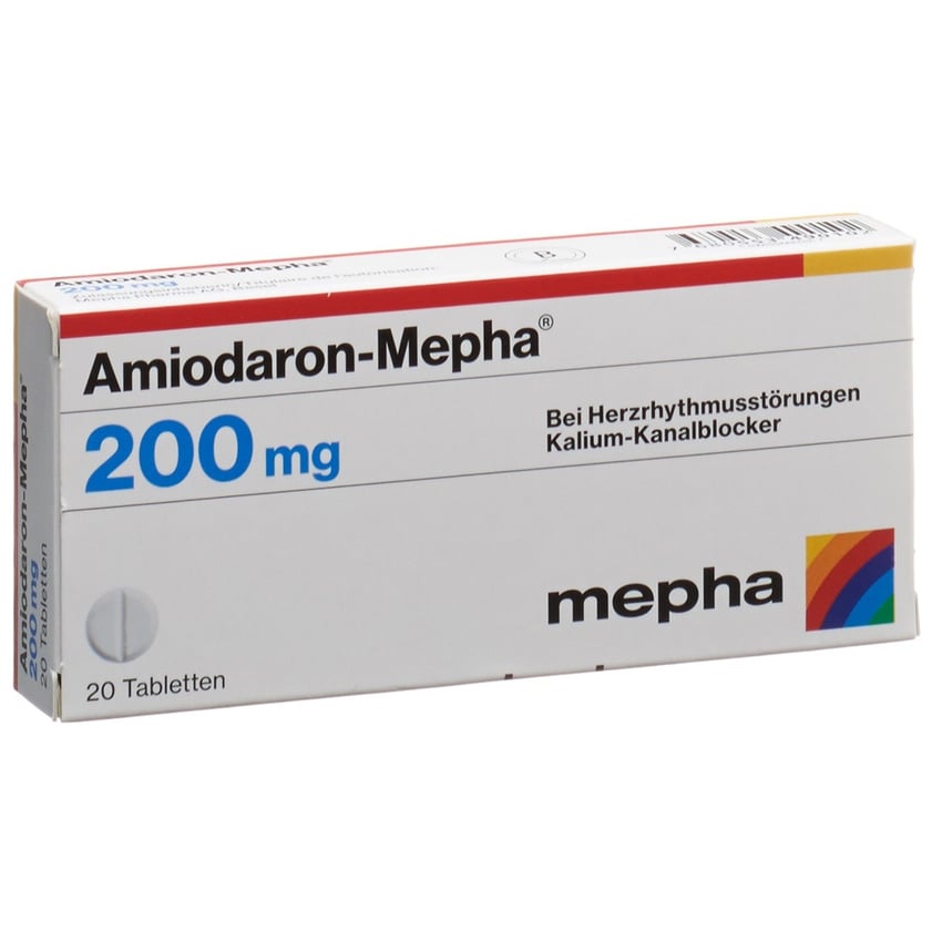 AMIODARON Mepha cpr 200 mg 20 pce