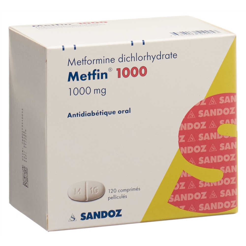 Metfin 1000, Filmtabletten