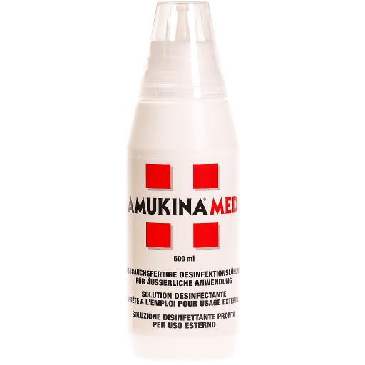 AMUKINA MED sol fl plast 500 ml