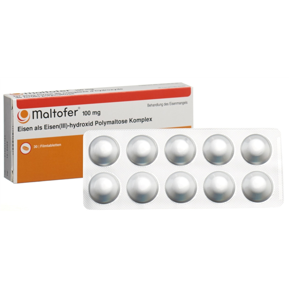 MALTOFER cpr pell 100 mg 30 pce
