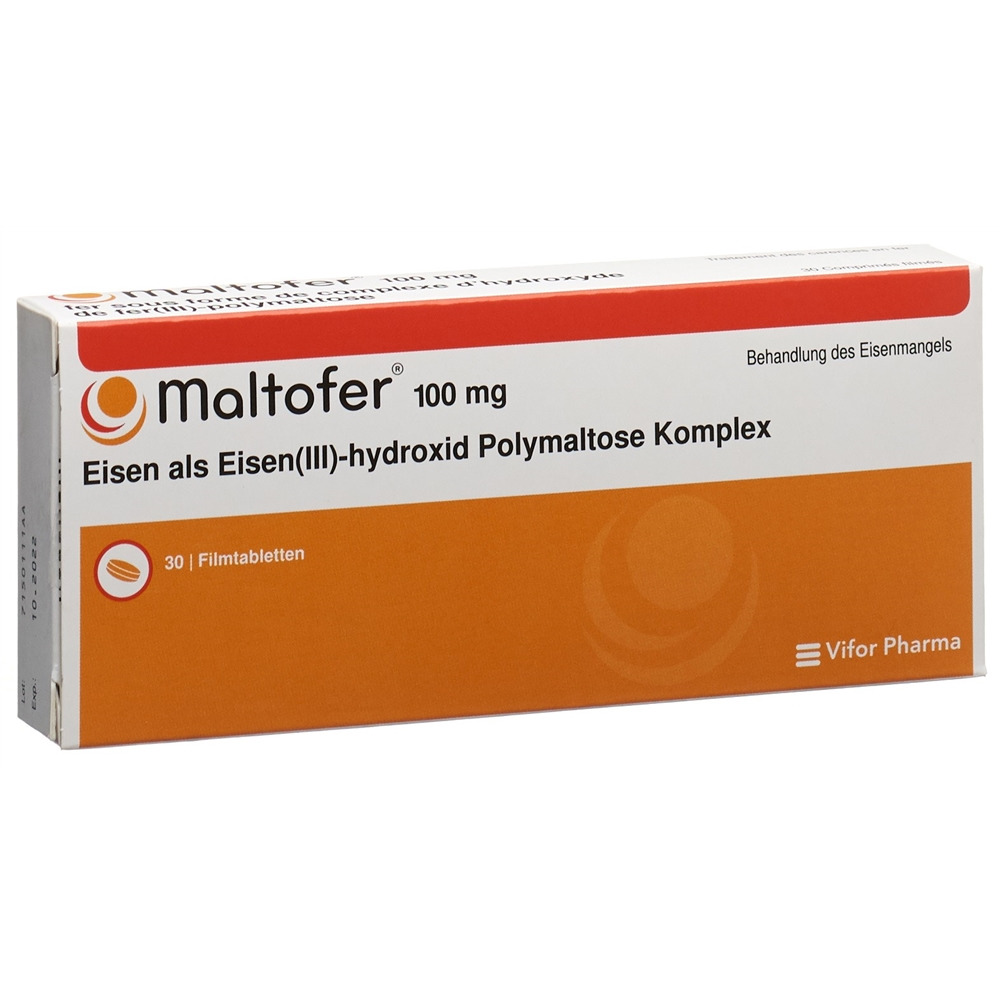 MALTOFER cpr pell 100 mg 30 pce
