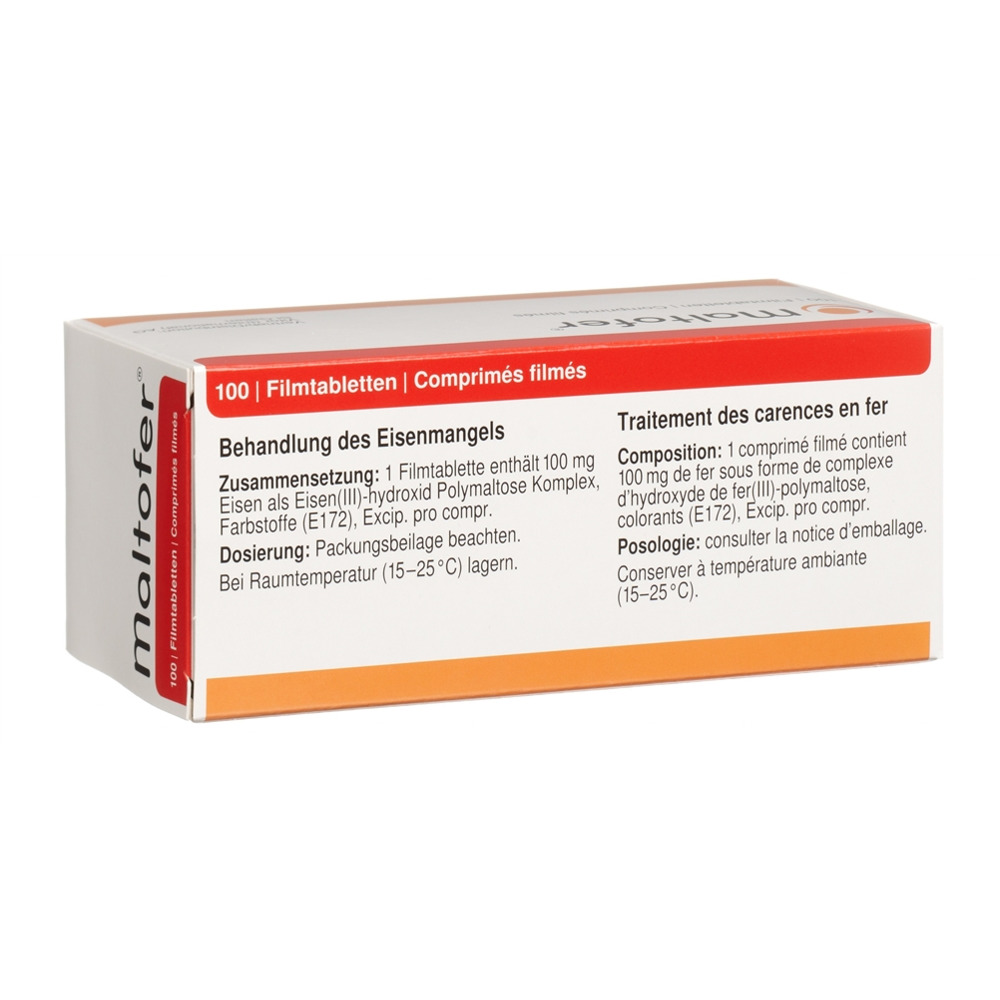MALTOFER cpr pell 100 mg 100 pce