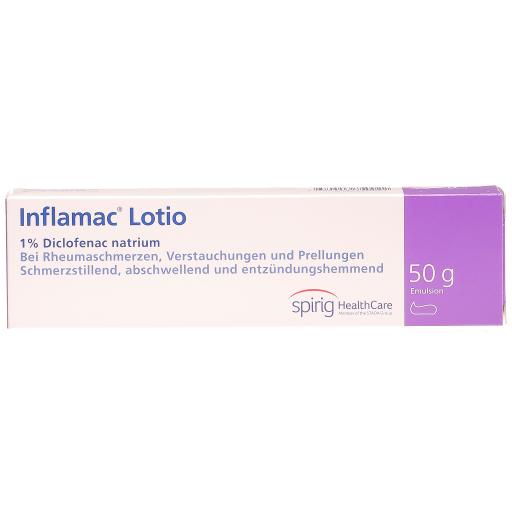 INFLAMAC Lotion émuls 1 % tb 50 g