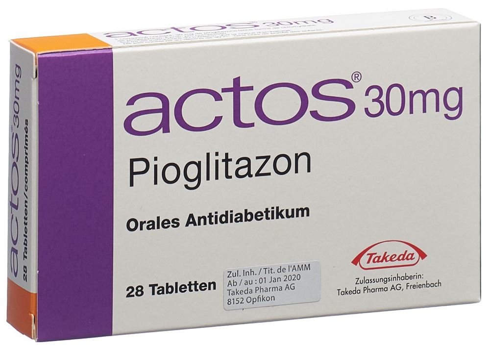 ACTOS cpr 30 mg 28 pce