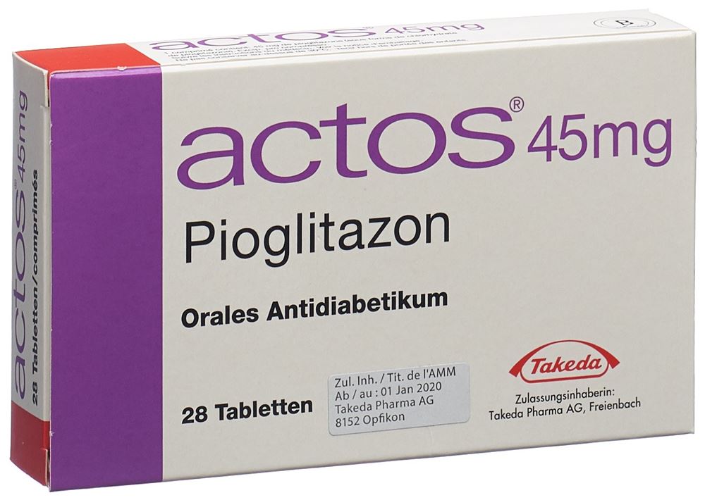 ACTOS cpr 45 mg 28 pce