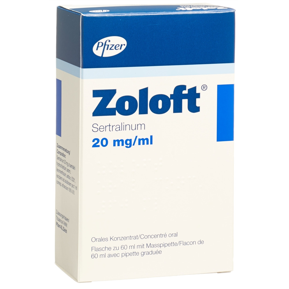 Zoloft, Konzentrat zur Herstellung einer Lösung zum Einnehmen