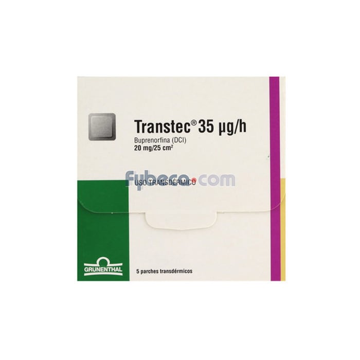 TRANSTEC patch mat 35 mcg/h sach 8 pce