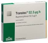 TRANSTEC patch mat 52.5 mcg/h sach 8 pce