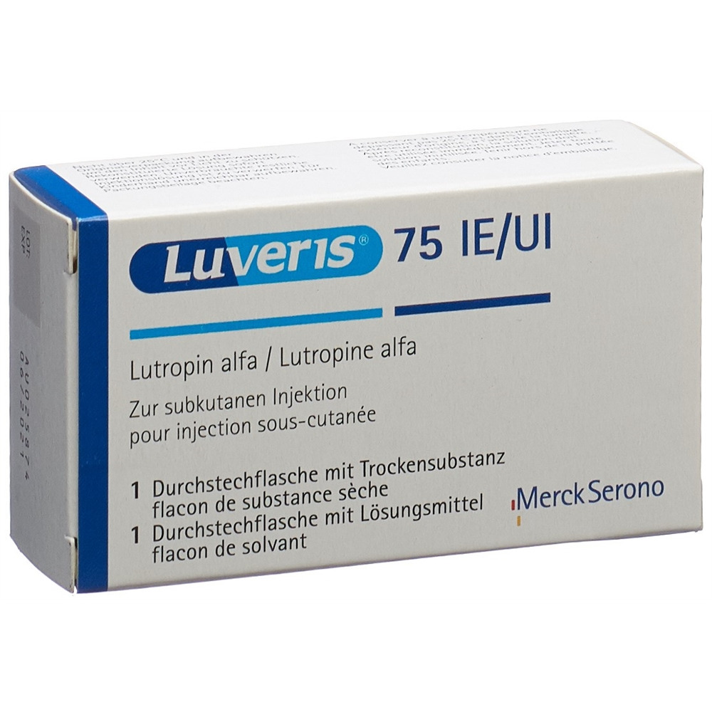 LUVERIS subst sèche 75 UI c solv flac