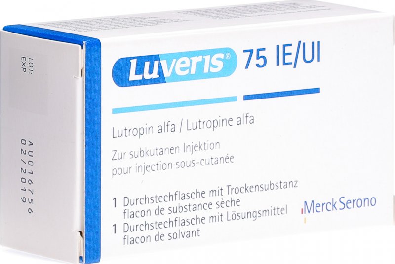 LUVERIS subst sèche 75 UI c solv flac
