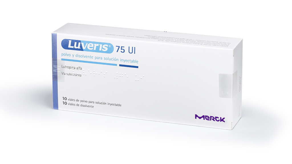 LUVERIS subst sèche 75 UI c solv flac
