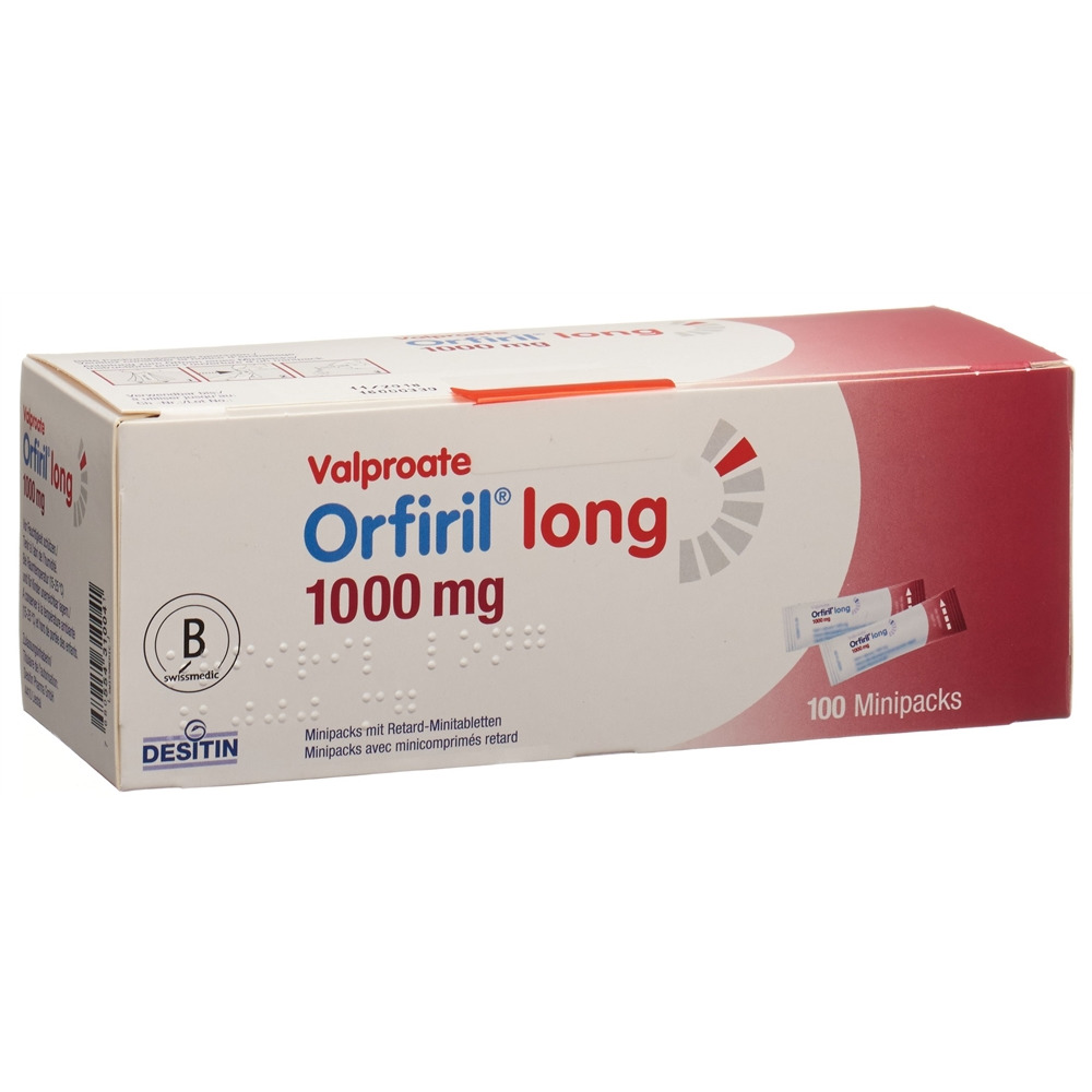 ORFIRIL long mini cpr ret 1000 mg sach 100 pce