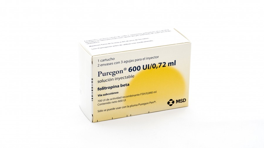 PUREGON sol inj 600 UI pour pen amp