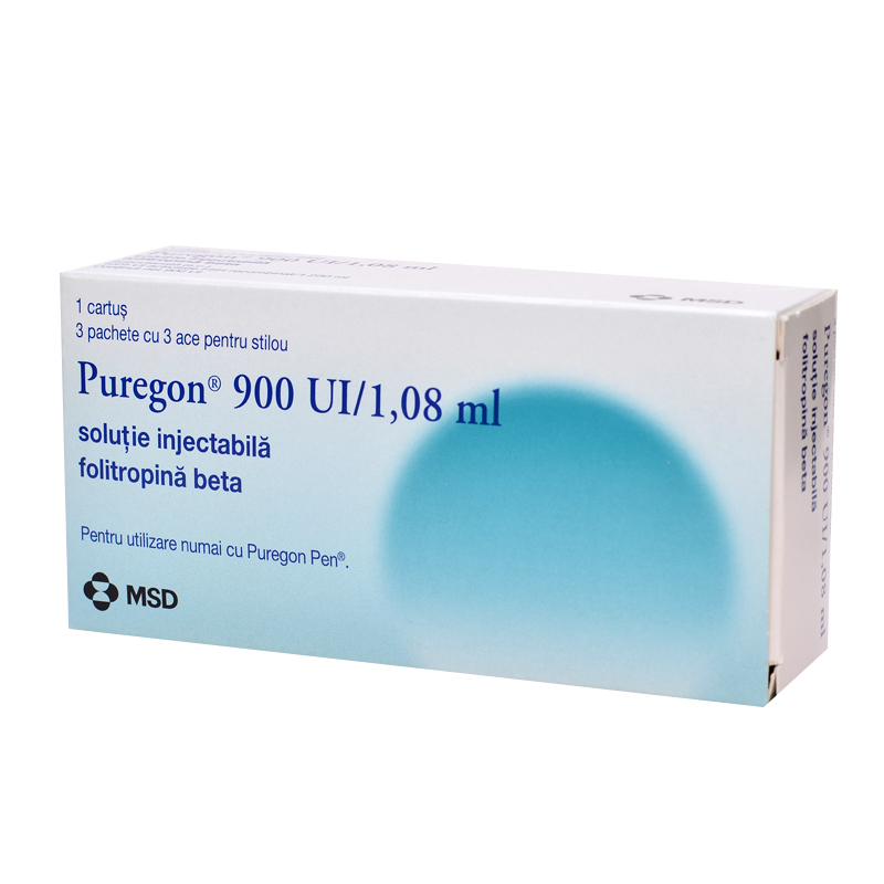 PUREGON sol inj 900 UI pour pen amp