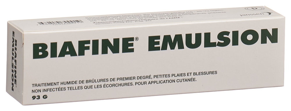 Biafine, Emulsion zur Anwendung auf der Haut