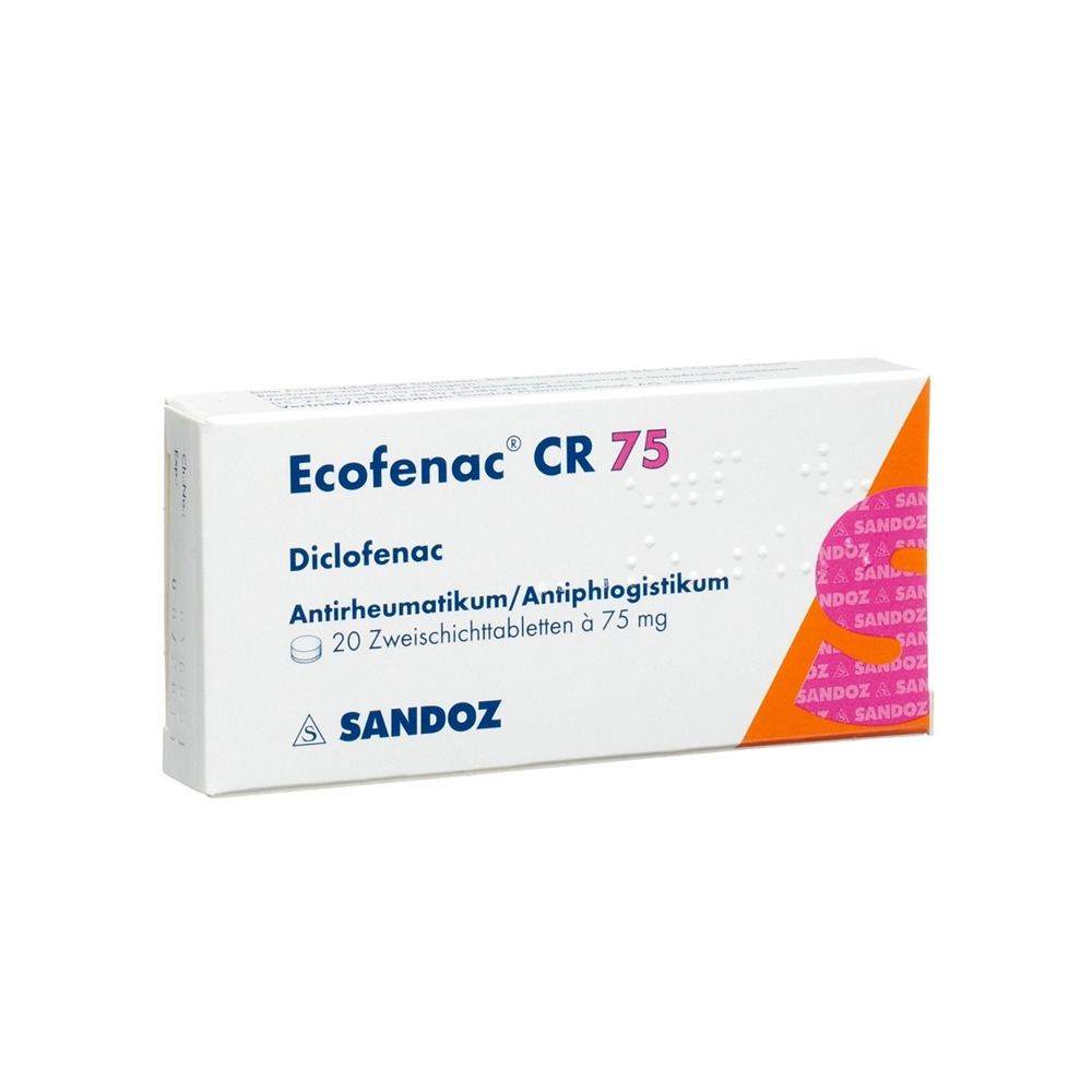 ECOFENAC CR cpr 75 mg 20 pce