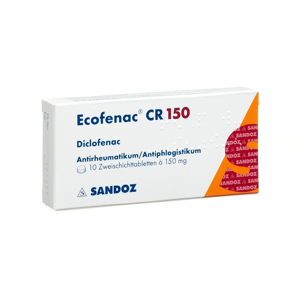 ECOFENAC CR cpr 150 mg 10 pce