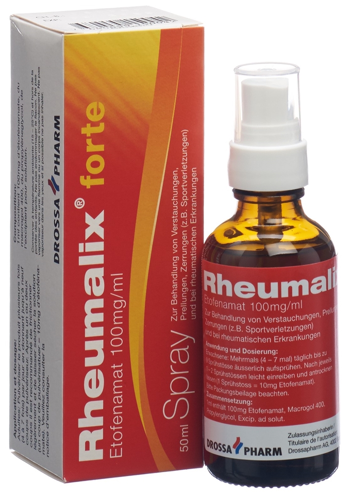 Rheumalix forte, Spray