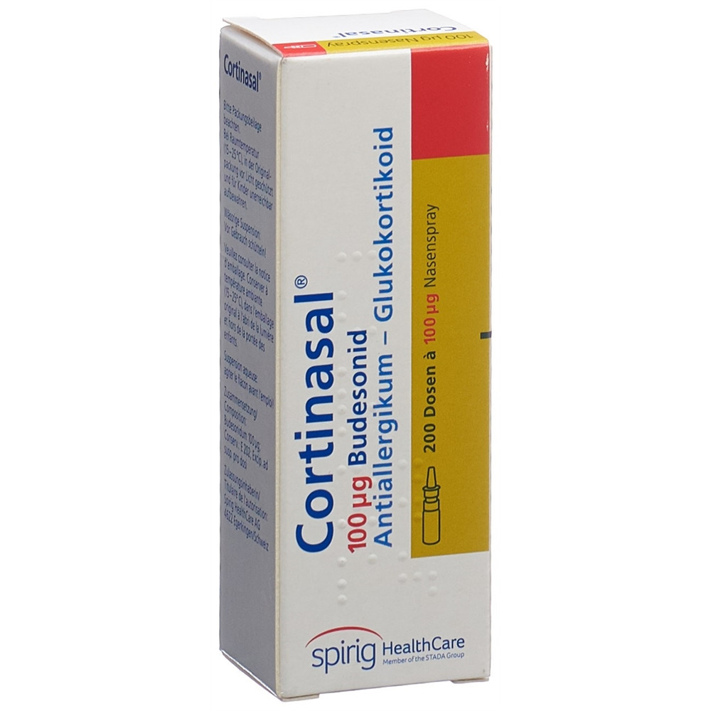 CORTINASAL spray nasal 0.1 mg 200 dos
