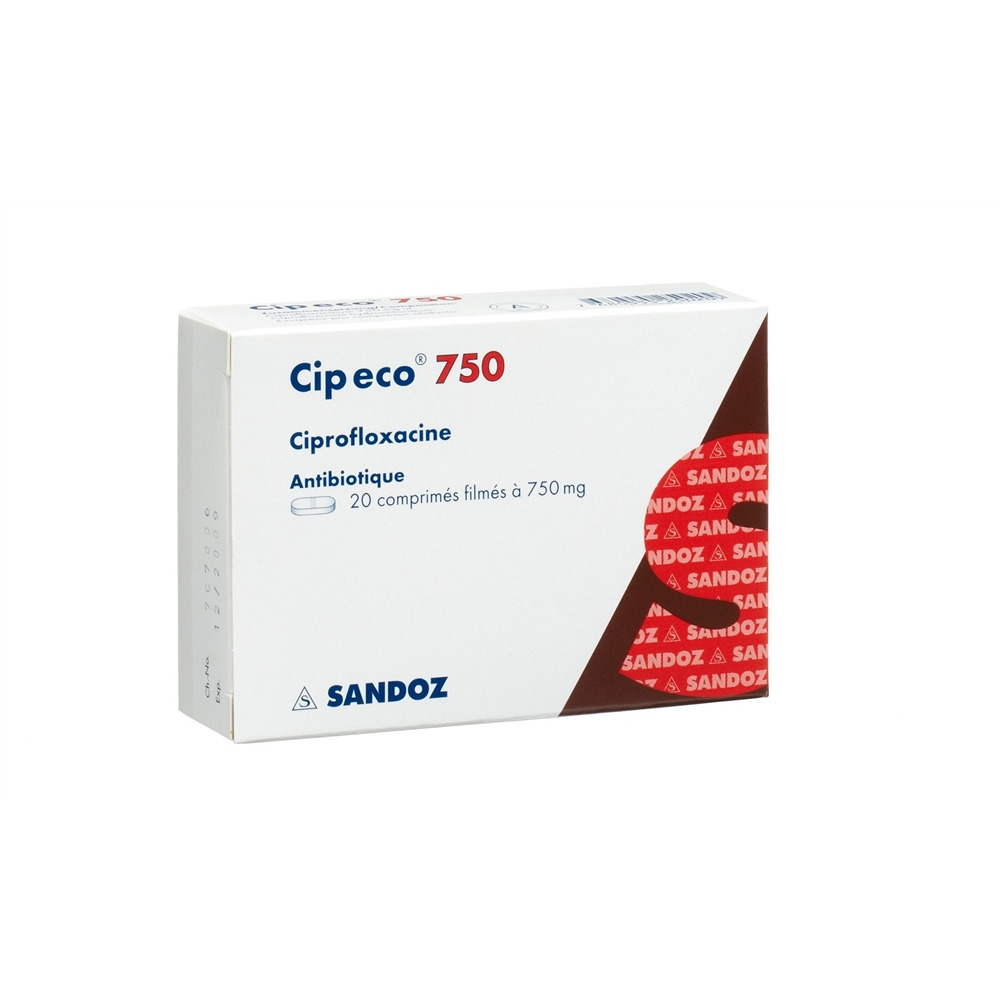 CIP ECO cpr pell 750 mg 20 pce