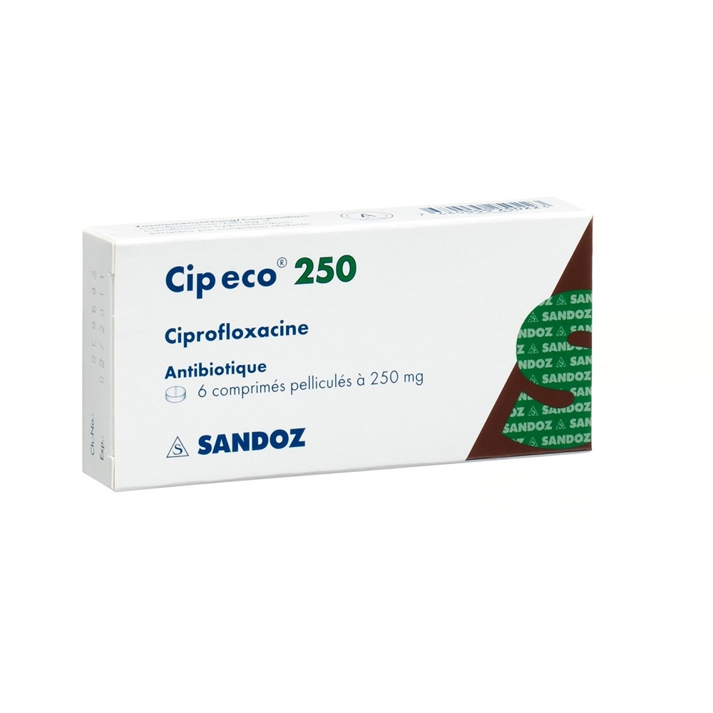 CIP ECO cpr pell 250 mg 6 pce