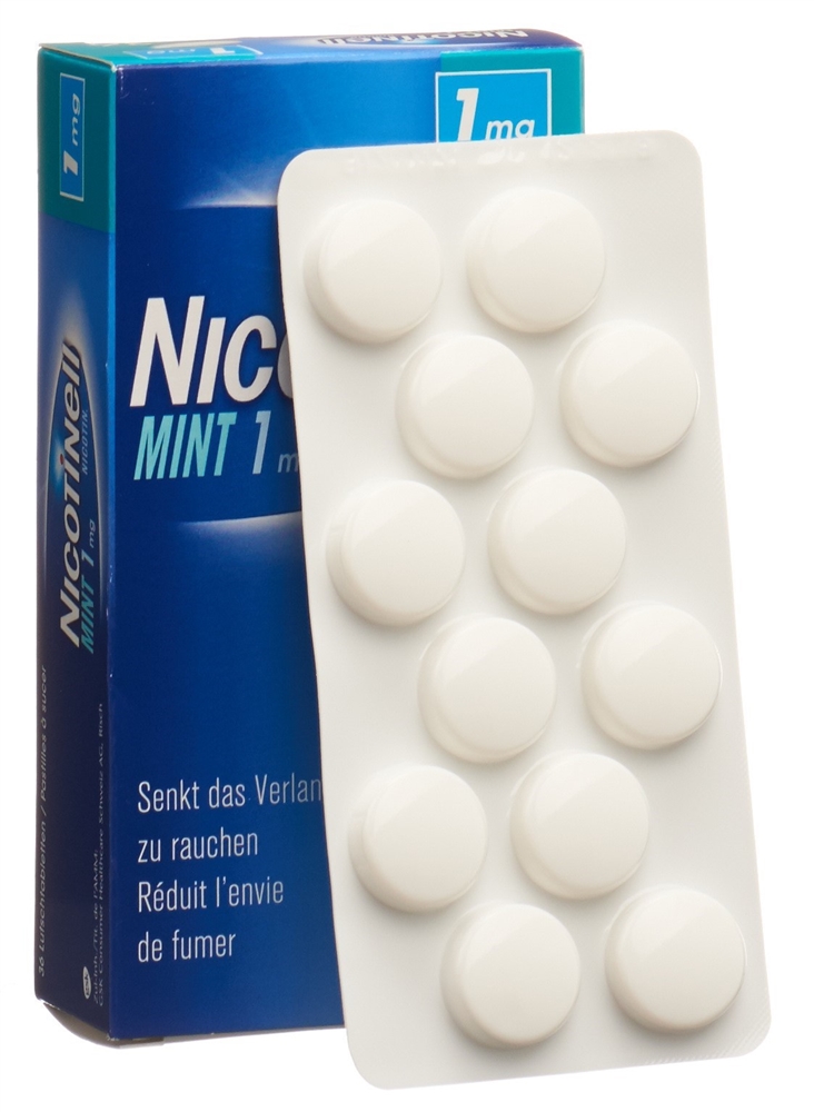NICOTINELL cpr sucer 1 mg mint 36 pce