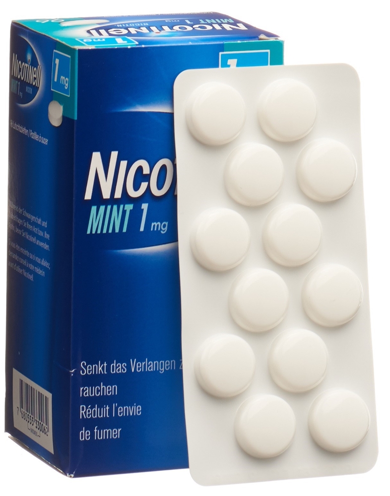 NICOTINELL cpr sucer 1 mg mint 96 pce