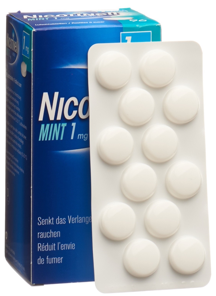 NICOTINELL cpr sucer 1 mg mint 96 pce