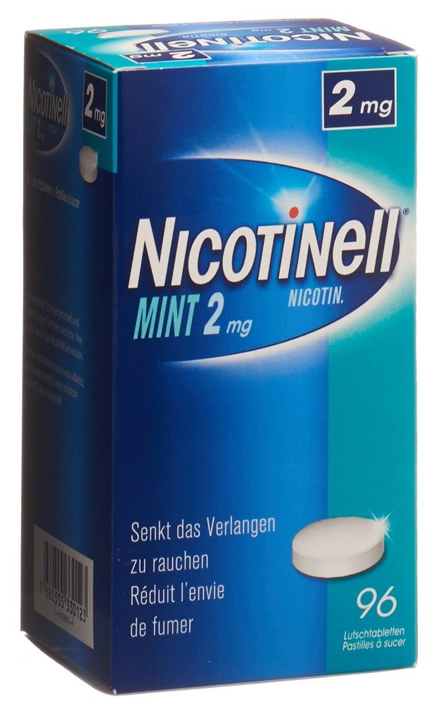 Nicotinell Mint 2 mg, Lutschtabletten