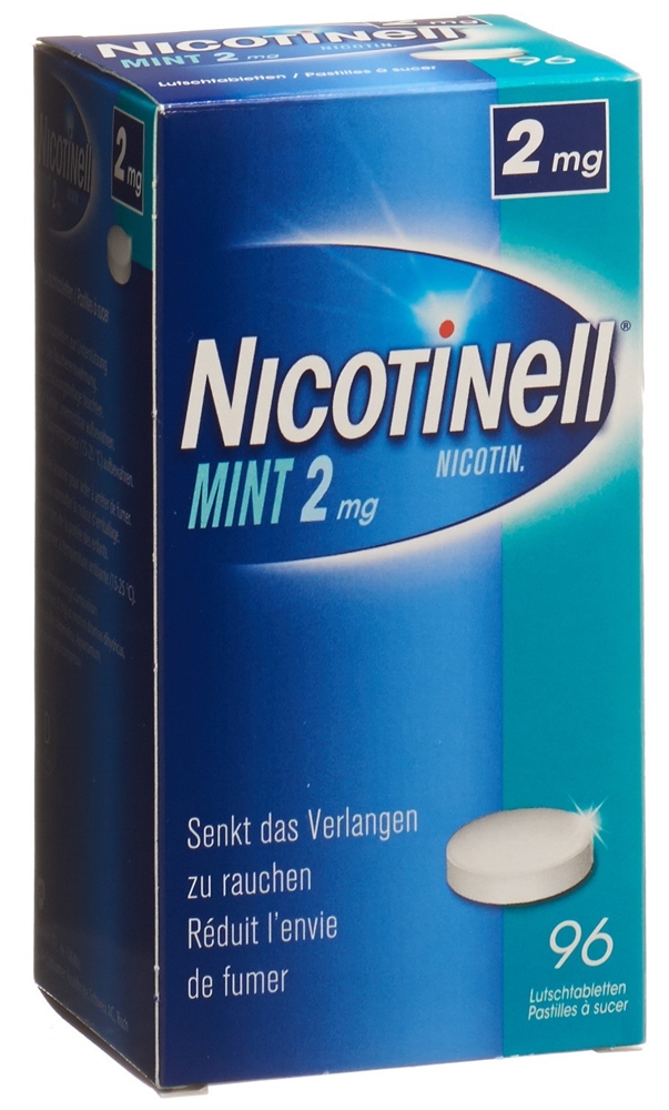 Nicotinell Mint 2 mg, Lutschtabletten