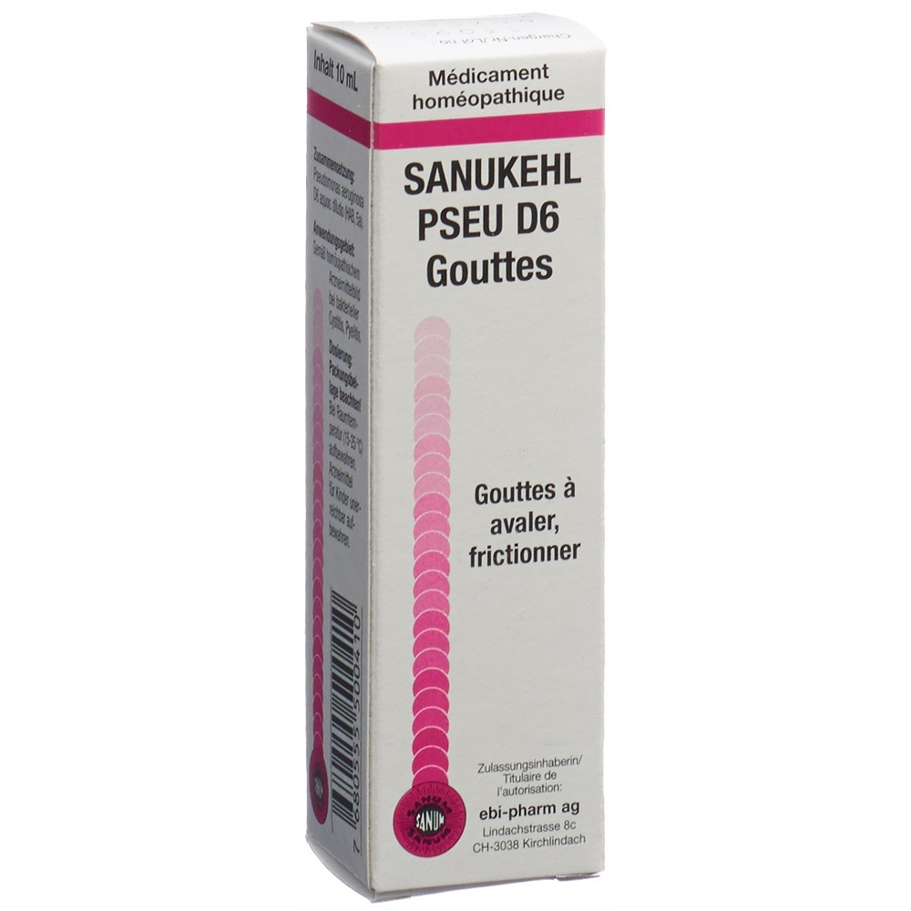 SANUKEHL pseu gouttes 6 D fl 10 ml